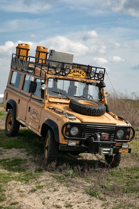 Rare Find: Own a Piece of Camel Trophy History with this 1983 Land Rover 110 Prototype  This 1983 Camel Trophy Land Rover 110 is a gem among collectors, being one of only four built as prototypes for the legendary Camel Trophy adventure races. As the second built Land Rover Camel Trophy of the original four prototypes, it holds a special place in automotive history. ￼ ￼ Used extensively in Camel promotional photography from 1983 to 1989, this vehicle boasts an illustrious history. It was part of the pre-scout team for the Camel Brazil Race, driven by none other than Andreas Bender, the mastermind behind the first seven Camel Trophy events and known as the "Father of Camel Trophy."  Dubbed "512" after the last digits of its VIN, this Land Rover 110 Camel Trophy is arguably one of the rares Promotional Photography, Jimny Car, Camel Trophy, American Pickup Trucks, Chevrolet Apache, Ford F1, Classic Pickup Trucks, Overland Vehicles, Classic Mercedes