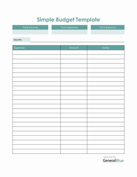 To easily track and manage your monthly expenses, use this Simple Budget Template. It’s printable, editable, and downloadable in PDF format. Budgeting Worksheets Free, Budget Chart, Budget Sheet Template, Simple Budget Template, Printable Budget Worksheet, Budget Spreadsheet Template, Budget Template Free, Budget Planner Template, Monthly Budget Template