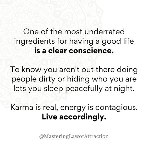 Live Accordingly ⚛️ ❤️ 🎯 Positivity Is Contagious Quotes, Karma Is Real, Truth Quotes, Positive Words, The Peace, Good Vibes Only, Note To Self, Thought Provoking, Life Lessons