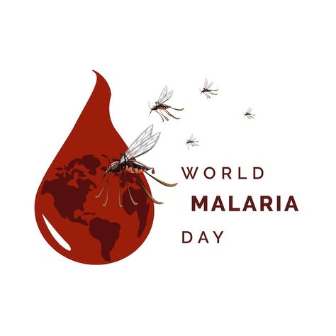 World malaria day illustration vector Pr... | Premium Vector #Freepik #vector #malaria #disease #infection-control #mosquito-bite Malaria Disease, World Malaria Day, Doctor Of Pharmacy, Standee Design, Nose Picking, Day Illustration, About World, Sleep Remedies, Flyer And Poster Design