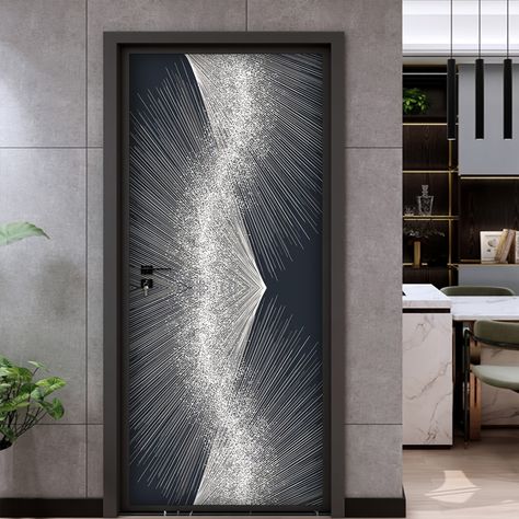 Faster shipping. Better service Fake Wall, Fake Walls, Contemporary Interior Doors, Interior Paint Colors Schemes, Gate Designs Modern, Entry Gate, Wall Fireplace, Door Wraps, Sliding Door Design