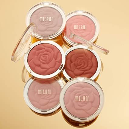 Cool Toned Blush, Milani Powder Blush, Milani Rose Powder Blush, Highlight Face, Milani Blush, Best Blush, Milani Makeup, Rose Powder, Too Faced Highlighter