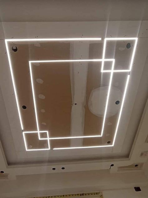 Profile Light Design, Ceiling Lights Design, Drawing Room Ceiling Design, Simple False Ceiling Design, Profile Light, Luxury Ceiling Design, Fall Ceiling, Simple Ceiling Design, Down Ceiling Design