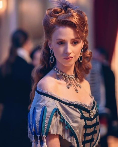 Alina Kovalenko Charlene Von Monaco, Gaun Abad Pertengahan, Historical Hairstyles, Hair Reference, Old Fashion, Historical Dresses, Fantasy Fashion, Historical Fashion, Loki