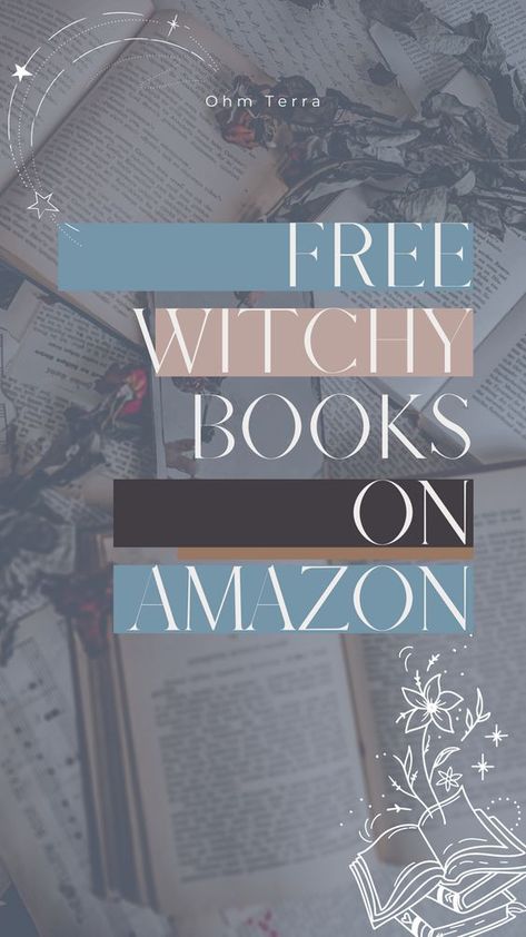 Are you looking for some witchy reading material? Look no further. Here is a list of free kindle books on amazon that you can read for free about all sorts of magical topics. #witchcraft #magic #books Free Witchcraft Books, Witchy Books, Wiccan Books, Witchcraft Magic, Read For Free, Magic Books, Witchcraft Books, Magic Spell Book, Books On Amazon