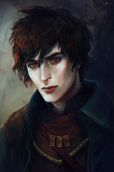 JacquesDace_Heartstone_Lorandesore Fanart for The Drowned Tower, YA fantasy books Male Vampire, Art Vampire, Ya Fantasy Books, Art Couple, Roleplay Characters, Vampire Art, Male Character, Dnd Art, Fantasy Male