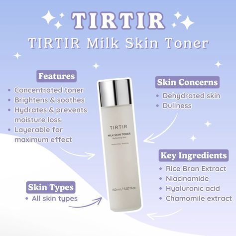 Breakdown our top 5 favourite milky toners with us! 🥛 If you’re looking for the perfect toner recommendations for your skin, you’ve come to the right place 🤩 #milkskintoner #toners #kbeautytoner #kbeautyskincare Toner Recommendations, Compressed Skin Care Mask Sheets, Milk Toner, Skin Advice, French Skincare, Skincare Brands, Dermatological Skin Care, Hydrating Toner, Skin Toner