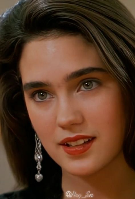 Jennifer Connelly 80s, Jennifer Connelly 90s, Young Jennifer Connelly, Car Port, Women's Perfume, Platonic Love, Fake Nose, 80s Aesthetic, Brooke Shields