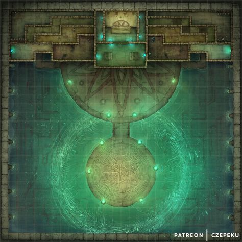 #coatltemple #coatl #temple #altar #pyramid #lake #mesoamerican #fey #magicring #ruin #gargoyle #battlemap #bbeg #czepeku #digitalart #digitalpainting #dungeon #dungeonmaps #encountermaps #fantasy #fantasyart #fantasymap #map #maps #rpg #rpgmaps #tabletop #ttrpg #ttrpgmap #vtt #vttbattlemap #vttmap #dnd #dndadventure #dndbbeg #dndcampaign #dndbattlemap #dndhomebrew #dndmaps #dndmemes #dndminis #dungeonsanddragons #forgottenrealms #pathfinder #pathfindermap #wotc #5e #5emaps #5ehomebrew D&d Dungeon Map, Water Temple Battlemap, Ruined Temple Battlemap, Underwater Temple Map Dnd, Strixhaven Maps, Ruins Battlemap, Temple Dungeon Map, Maps Rpg, Aztec Temple