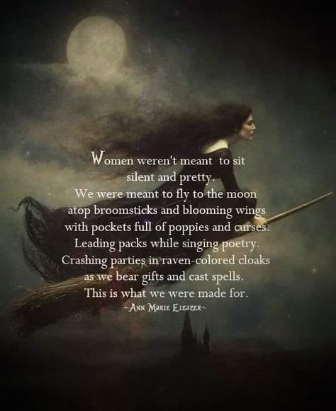 Goth Quotes, Earth Sun And Moon, Goddess Magick, Lunar Witch, Witch Quotes, Glinda The Good Witch, Folk Magic, Magical Life, The Good Witch