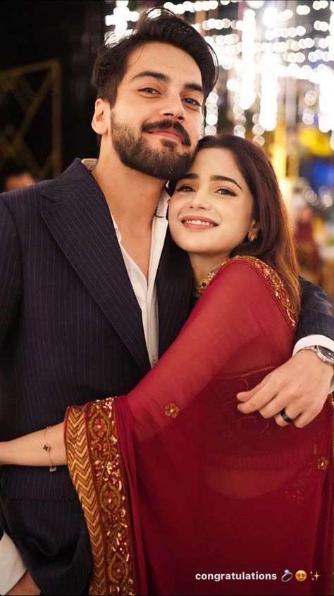 Aima Baig, Couples Candid Photography, Indian Couple, Wedding Photoshoot Poses, Romantic Couples Photography, Indian Wedding Photography Poses, Wedding Couple Poses Photography, Got Engaged, Wedding Couple Poses