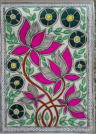 Madhubani Paintings Peacock, Gond Painting, Madhubani Paintings, Indian Painting, Madhubani Art, Interior Painting, Madhubani Painting, Indian Folk Art, Indian Paintings