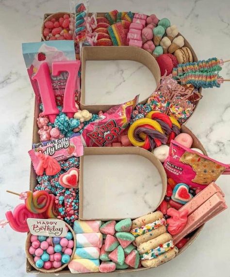 5 Is A Vibe Birthday Party Food, Candy Board Ideas, Sweet Charcuterie Board Ideas, Candy Charcuterie Board Ideas, Charcuterie Numbers, Alphabet Birthday Parties, Birthday Charcuterie, Retro Pool Party, Birthday Hacks