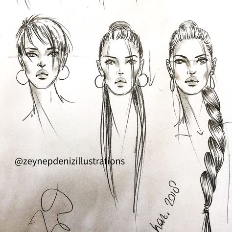 #fashionsketch #çizim #illustrationfashion #ilüstrasyon #cizimdersleri #illustration #fashionfigure #sketch #eskiz #gesturedrawing… Fashion Illustration Hair, Fashion Illustration Template, Fashion Illustration Face, Fashion Model Drawing, Fashion Illustration Poses, Fashion Illustration Tutorial, Fashion Illustration Collage, Fashion Figure Drawing, Hair Illustration