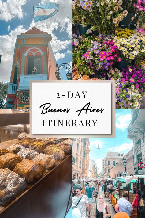 2-Days in Buenos Aires Buenos Aires Itinerary, Things To Do In Buenos Aires, Argentina Itinerary, Argentina Trip, Cheap Countries To Travel, Buenos Aires Travel, Viking Cruise, South America Travel Destinations, Tree Day