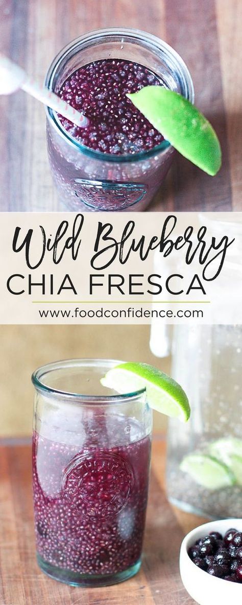 Chia Fresca Recipe, Healthy Drink Recipes, Chia Fresca, Chia Drink, Chia Puddings, Chia Seed Drinks, Chia Seed Water, Recipes Clean Eating, Clean Eating Vegetarian Recipes