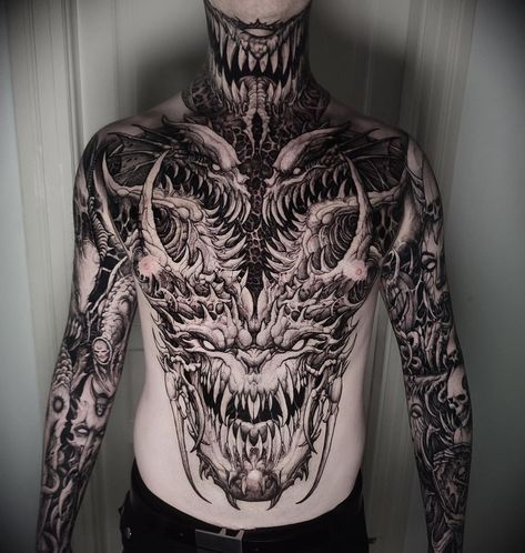 Download My FREE Tattoo eBook Featuring 300+ Unique Tattoo Designs! Visit! :- https://4shambhusah.systeme.io/9df35163 Bio Organic Tattoo, Chest Tattoo Ideas, Organic Tattoo, Stunning Tattoos, Armor Tattoo, Skull Sleeve, Bone Tattoos, Tattoo People, Cool Chest Tattoos