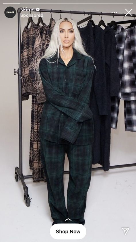 Green Christmas Pajamas, Black Flare Pants, Fleece Plaid, Comfortable Loungewear, Wrap Pants, Buffalo Check Plaid, Holiday Plaid, Plaid Pajamas, Holiday Pajamas