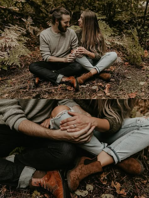 Hood Couples, Rhododendron Oregon, Summer Photoshoot Ideas, Engagement Posing, Forest Engagement Photos, Shooting Couple, Aesthetic Couples, Ideas Photoshoot, Forest Engagement