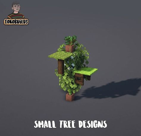 Tree Minecraft, Minecraft Tree, Rumah Minecraft Sederhana, Minecraft Structures, Minecraft Farm, Minecraft Cottage, Easy Minecraft Houses, Cool Minecraft Creations, Diy Minecraft