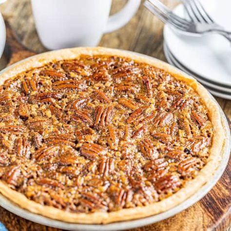 Best Ever Pecan Pie - thestayathomechef.com Pioneer Woman Pecan Pie Recipe, Award Winning Pecan Pie, Pecan Pie Cake Recipe Southern Living, Deep Dish Pecan Pie Recipe, Best Ever Pecan Pie, Pioneer Woman Pecan Pie, Kroger Recipes, Pecan Recipe, Best Pecan Pie Recipe