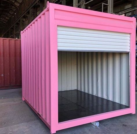 Shed Into A House, Large Shed House, Buy Shipping Container, Storage Sheds For Sale, Shed House, Mobile Coffee Shop, Large Sheds, Containers For Sale, Rolling Door