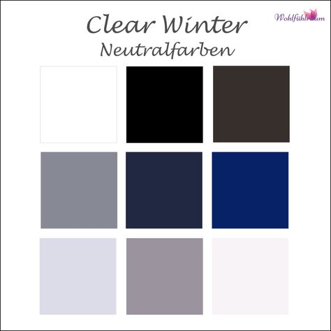 Deep Winter Palette, Clear Winter, Winter Typ, Dramatic Classic, Cool Winter, Bright Winter, Deep Winter, I Am Beautiful, Color Analysis