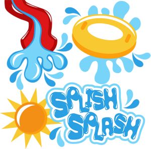 Splish Splash U R My Sunshine, Scrapbook Sayings, Scrapbook Beach, Window Paintings, Scrapbook Die Cuts, Cute Scrapbooks, Summer Window, Free Clipart Images, Scrapbook Collection