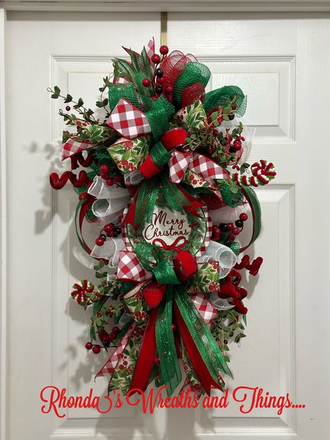 Swag Wreaths, Evergreen Swag, Christmas Moodboard, Christmas Swag, Swag Wreath, Door Swag, Christmas Swags, Farmhouse Decor Living Room, Nov 2