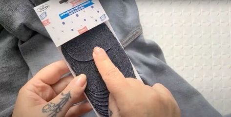 Holes In Jeans, Thigh Rub, Repair Jeans, Patch Hole, Repair Clothes, Jean Pockets, Jeans Fabric, Jean Belts, Denim Patches