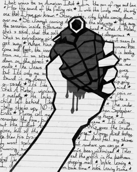 Various "American Idiot" [Album] Lyrics - Green Day Green Day Lyrics, Orochimaru Wallpapers, Whatsapp Wallpapers Hd, Tré Cool, Band Wallpapers, Billie Joe Armstrong, Blink 182, Band Posters, Start A Blog