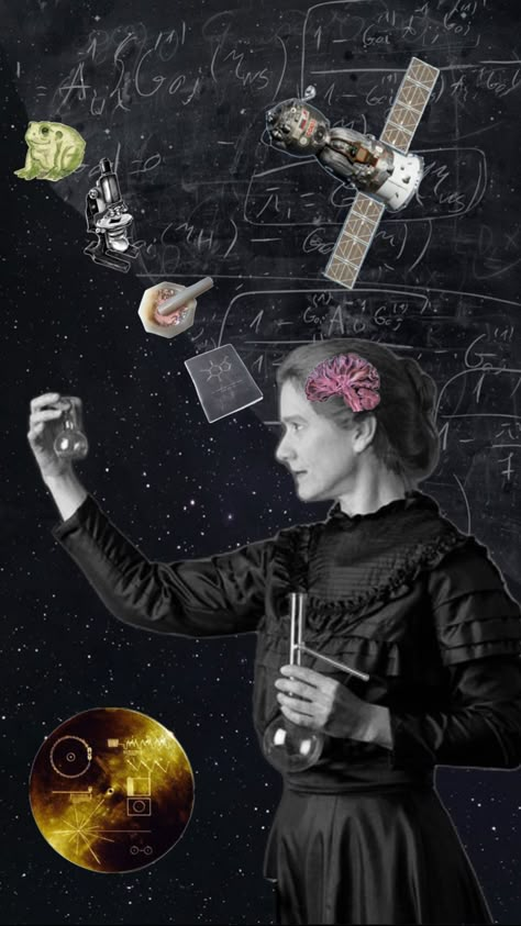 Women in science Women In Science Poster, Women In Science Art, Scientists Aesthetic, Female Scientist Aesthetic, Women In Stem Aesthetic, Scientific Aesthetic, Women In Chemistry, Marie Curie Art, Physics Girl