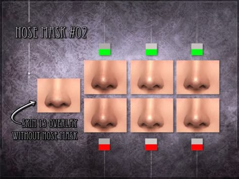 RemusSirion's Nose mask 02 SET Skin Details Sims 4, Skin Details Sims 4 Cc, Sims 4 Cc Nose, Cc Face, Sims 2 Cc, Sims 3 Cc, Sims 4 Cas Mods, The Sims 4 Skin, Sims 4 Cc Shoes