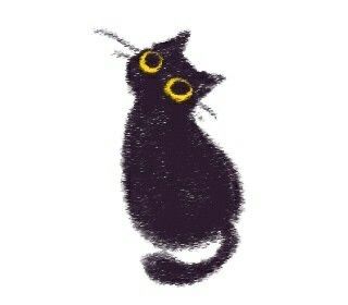 Doodles Cute, Yellow Eyes, Cute Doodles, Cute Icons, Cute Drawings, Black Cat, Doodles, Yellow, Drawings