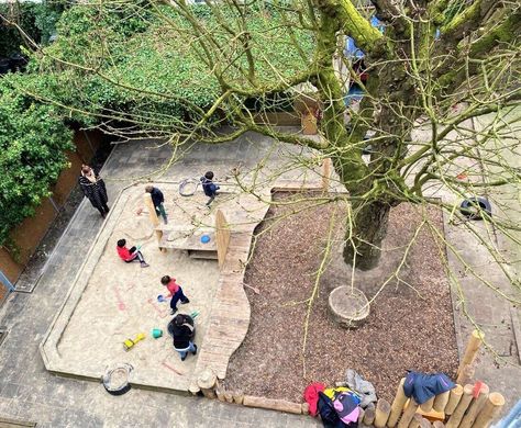 Play Architecture, Outdoor Learning Spaces, Outdoor Play Spaces, Green School, Natural Playground, Playground Design, Play Spaces, Nature Play, Outdoor Learning