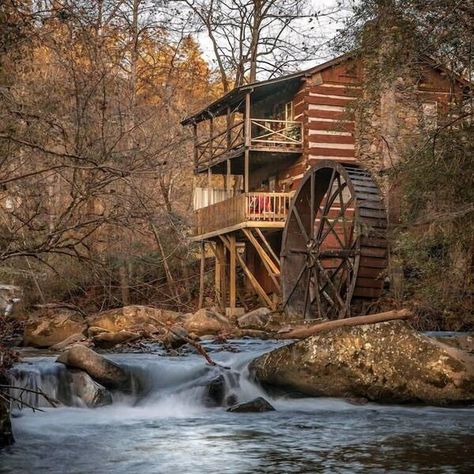 Smokey Mountain Cabins, Tennessee Mountains, Tennessee Road Trip, Smokey Mountains Vacation, Fishing Cabin, Smoky Mountains Cabins, Smokey Mountain, Gatlinburg Cabins, Vacation Cabin