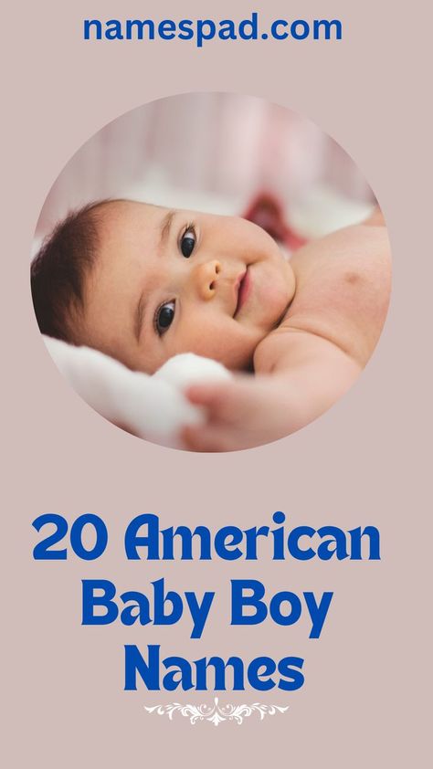 Let’s explore 20 American baby boy names that are not only popular but also carry significant meanings. Baby Nanes, Baby Boy Names With Meaning, American Boy Names, Boy Names With Meaning, Boy Name Meanings, American Boy, American Baby, With Meaning, Baby Boy Names