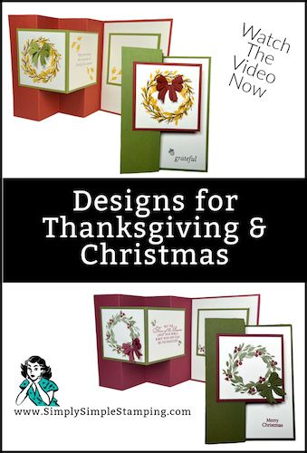 Handmade Holiday Cards In 2 Designs | A One Sheet Wonder Handmade Holiday Cards, Folded Christmas Cards, New Year Card Design, Holiday Cards Handmade, Cottage Wreath, One Sheet Wonder, Thanksgiving And Christmas, Homemade Christmas Cards, Christmas Card Crafts