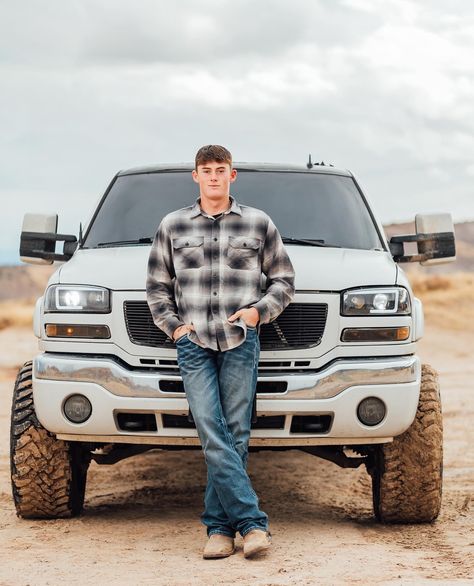 Senior boys and their toys, which tend to usually include some kind of truck 😂 Currently booking class of 2025 & 2026 seniors 🎓 #seniorpictures #seniorphotographer #grandjunction #grandjunctionphotographer #coloradoseniorphotographer Guy With Truck Photoshoot, Guy Truck Photoshoot, Senior Photo With Truck, Men Senior Photo Poses, Senior Session Guy Poses, Farmer Senior Pictures, Senior Pics Boys Outdoor, Senior Boy Truck Pictures, Senior Picture Ideas For Guys With Truck