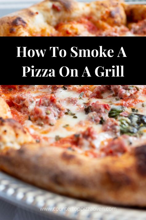 Smoked Pizza On Pellet Grill, Smoked Pizza, Traeger Cooking, Grilled Pizza Recipes, Best Pizza Dough Recipe, Best Pizza Dough, Bbq Pizza, Cooking Pizza, Grilled Dinner