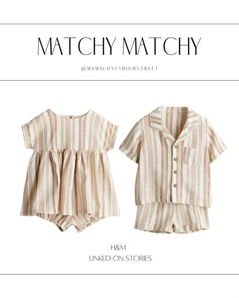 MAMALOVESHIGHSTREET | It’s giving… siblings on holiday ☀️🧡🌼 @hm_kids still currently 20% off too! Linked on stories & saved to MAR24 highlight | Instagram Hm Kids, Twin Baby Clothes, Matching Sibling Outfits, Sibling Outfits, Twin Outfits, Kid's Fashion, Twin Babies, Boy Clothes, On Holiday