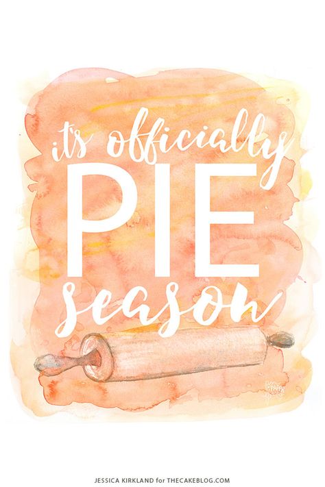 Pie Quotes, Dessert Quotes, Season Art, Baking Quotes, Kinds Of Pie, Pie Shop, Creative Baking, Cake Blog, Free Art Prints