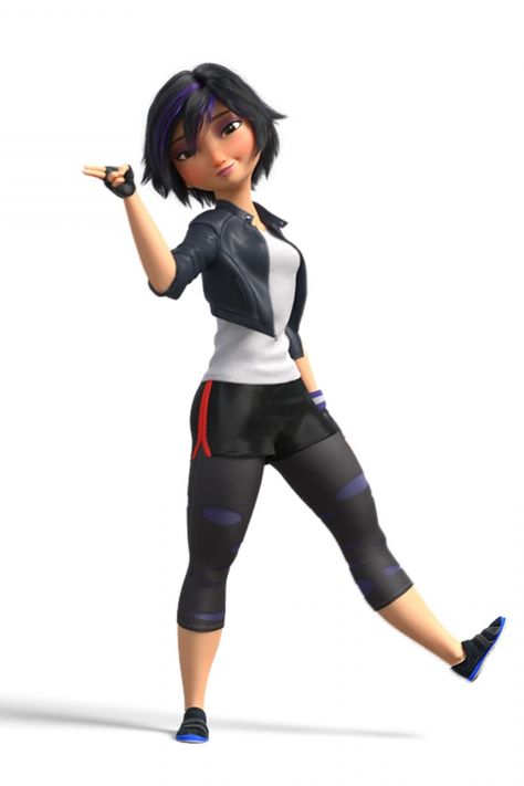 Look at how Disney made her. Short with larger thighs and interesting hair but they didn't make her a bad character. She is one of the strongest Disney women out here. I am in love with Gogo Big Hero 6 Costume, Big Hero 6 Characters, Interesting Hair, Disney Big Hero 6, Gogo Tomago, Hiro Big Hero 6, Disney Hair, Superhero Team, Short Black Hairstyles