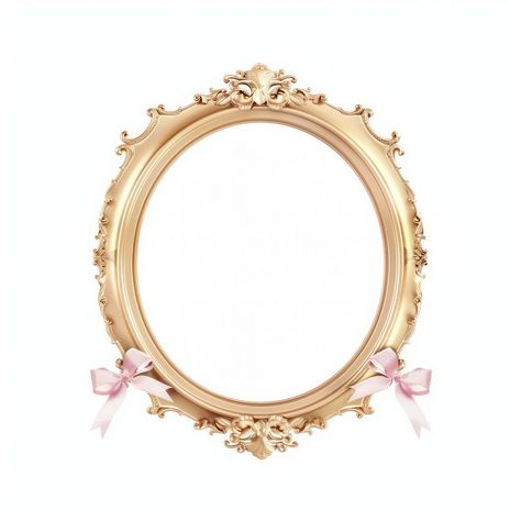 Elegant vintage oval frame | free image by rawpixel.com / saturday Coquette Frame, Vintage Oval Frame, Accessory Aesthetic, Frame Pink, Antique Frame, Pink Coquette, Antique Frames, Oval Frame, Art Background