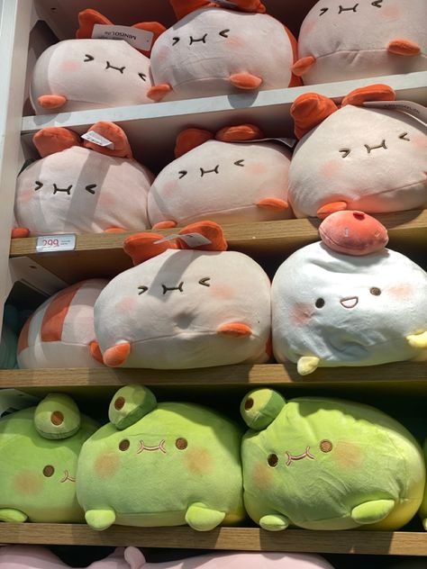 Miniso Plushies, Crab Plush, Boquette Flowers, Cute Pillows, Cute Stuffed Animals, Good Grades, Cute Plush, Cute Doodles, Aesthetic Room