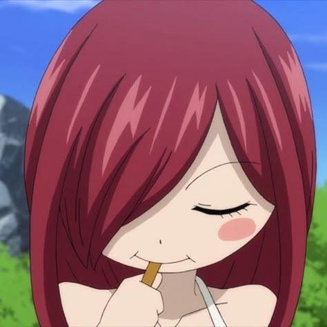 Titania Erza, Red Pfps, Erza X Jellal, Erza Scarlet Fairy Tail, Erza Jellal, Scarlet Fairy Tail, Fairy Tail Icons, Erza Scarlett, Erza Fairy Tail