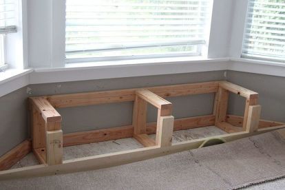 How to Build a DIY Window Bench With Storage | Hometalk Diy French Mattress, Diy Bay Window Bench, Window Bench With Storage, Diy Window Bench, Box Seating, Window Storage Bench, Bay Window Benches, Bedroom Window Seat, Storage Bench Diy