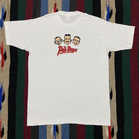 VINTAGE 90S THE PEP BOYS T-SHIRT Got Art, Pep Boys, Men's Tops, Boys T Shirts, Vintage Men, Vintage 90s, Comics, Mens Tops, T Shirt