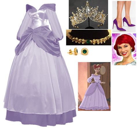 Queen Ariel (The Little Mermaid II) Cosplay Ariel Purple Dress, Ariel Cosplay, Ariel The Little Mermaid, Moon Child, Kingdom Hearts, Little Mermaid, Purple Dress, The Little Mermaid, Ariel