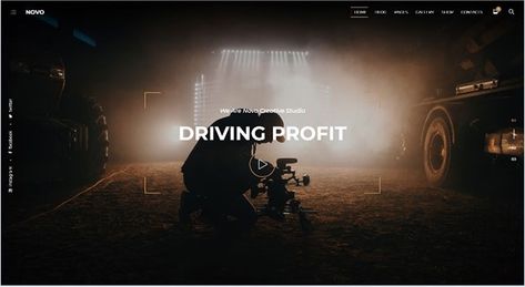 35+ Nice Videographers & Cinematographers WordPress Themes 2020 Check more at https://talkelement.com/nice-videographers-cinematographers-wordpress-themes/16469/ Film Website, 8mm Film, Ui Design Website, Photography Themes, Photography Company, Creative Company, Film Studio, Blog Themes, Film Producer